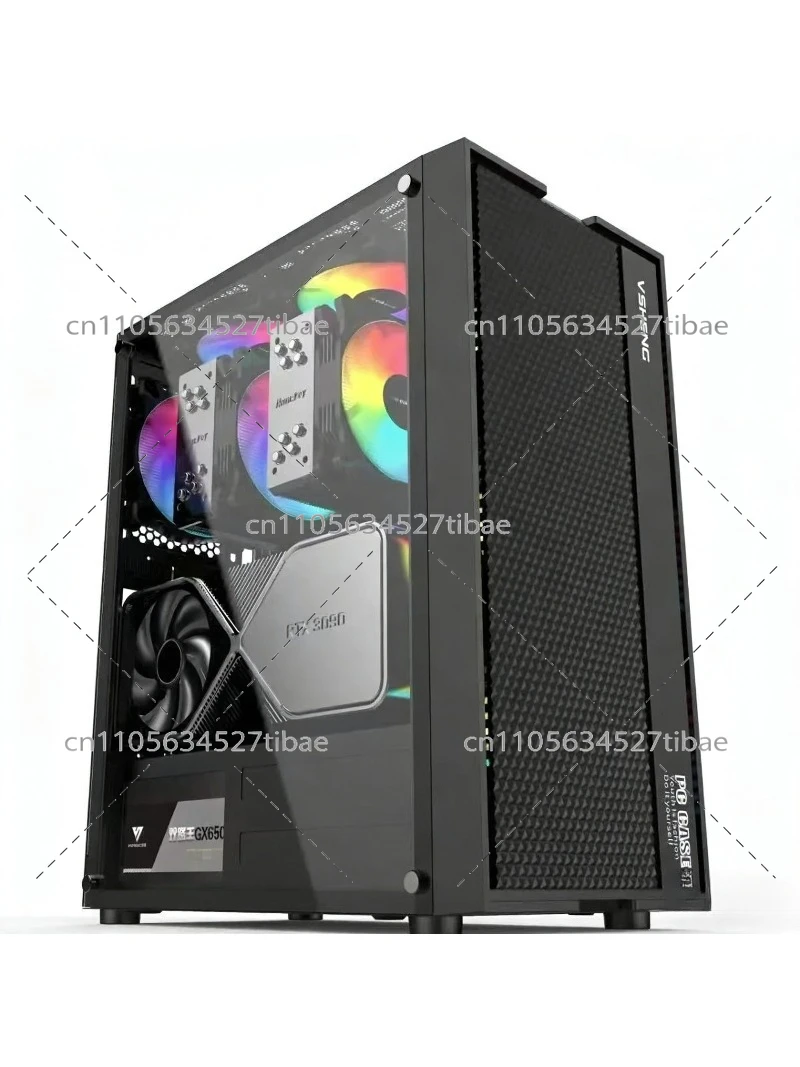 Pc Gaming High End - Caja de Ordenador Negra E-ATX con