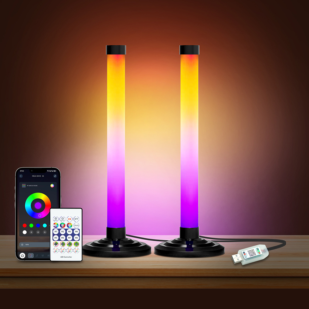 Kit de 2 y 4 luces RGB, lámpar - Pc Gaming Kit reseña y precio