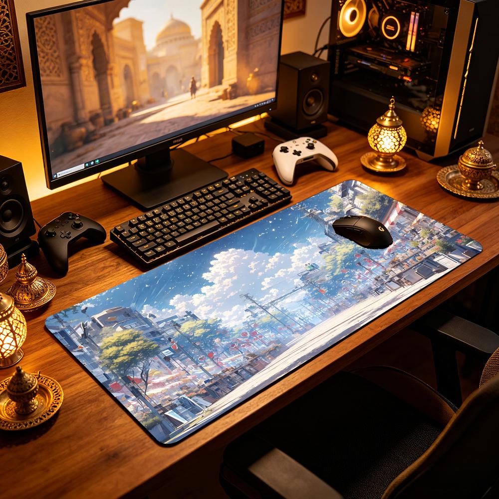 Alfombrilla de ratón grande co - Pc Gaming Cloud Free reseña y precio