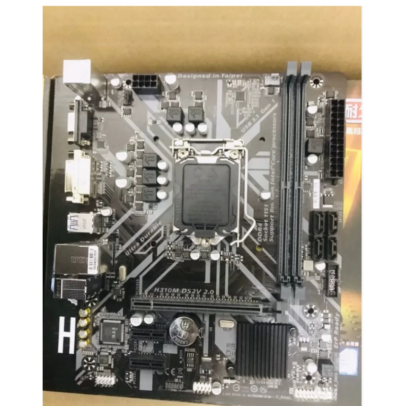 Tarjeta Madre Usada H310M DS2V - Amd Cpu Ryzen 9 reseña y precio