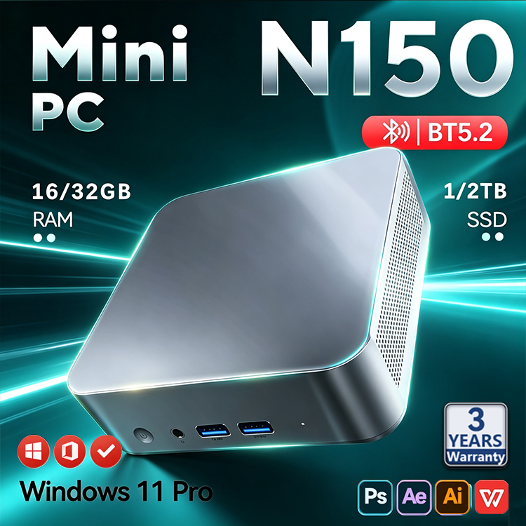 Mini PC Intel N150 2026, Portá - Pc Gaming Jumbo reseña y precio