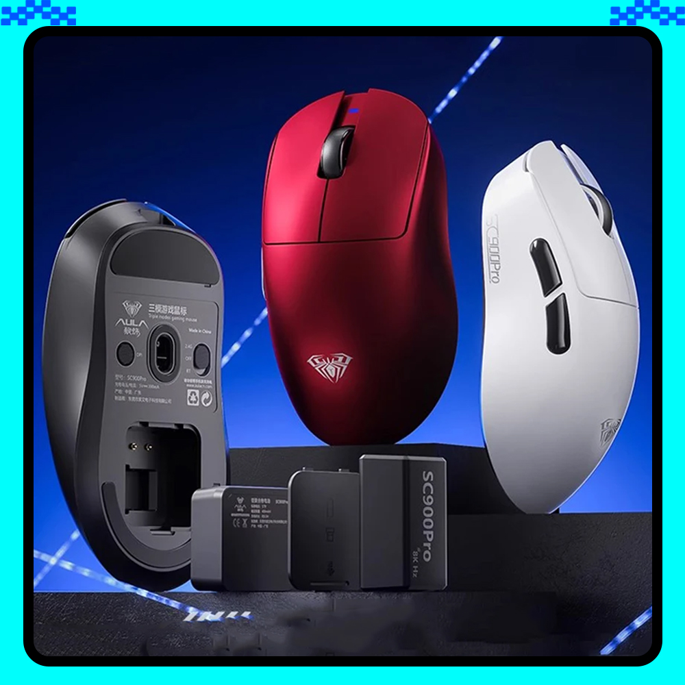 AULA SC900 Ratón Paw3950 Tri M - Wireless Gaming Mouse reseña y precio