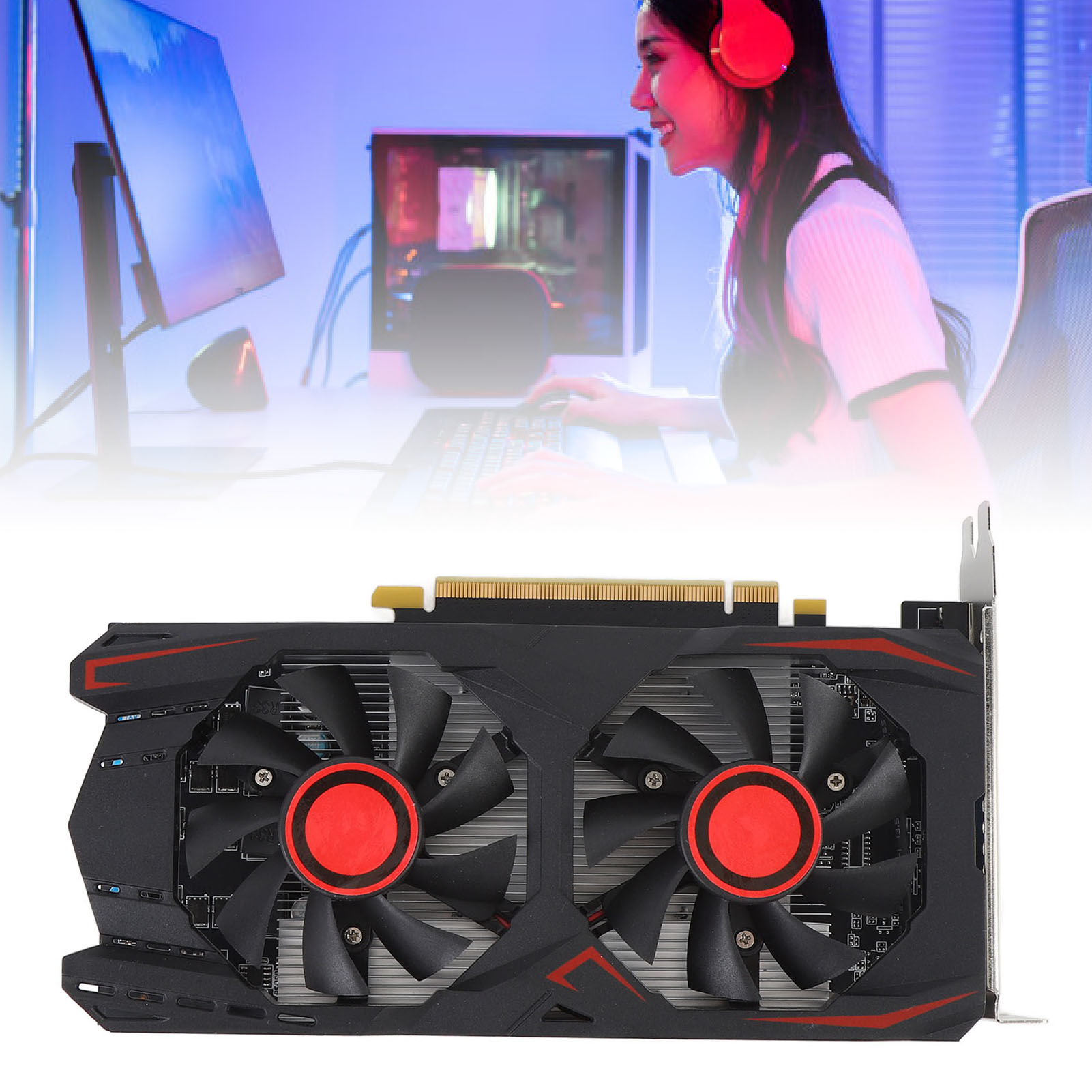 Tarjeta gráfica PCIE 2,0, ranu - Pc Gaming Graphics Card reseña y precio