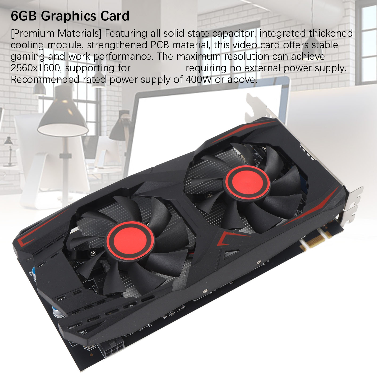 Tarjeta gráfica PCIE 2,0, ranu - Pc Gaming Graphics Card reseña y precio