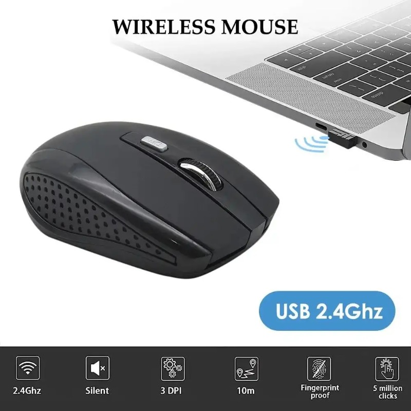 Ratón inalámbrico Bluetooth 5, - Wireless Gaming Mouse reseña y precio