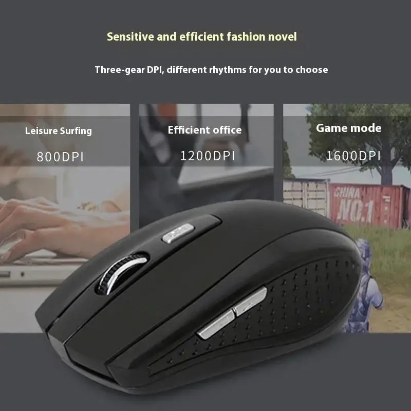 Ratón inalámbrico Bluetooth 5, - Wireless Gaming Mouse reseña y precio