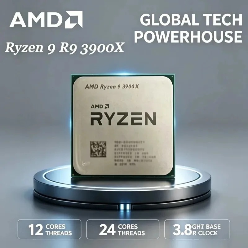 Procesador AMD Ryzen 9 R9 3900 - Amd Cpu Ryzen 9 reseña y precio