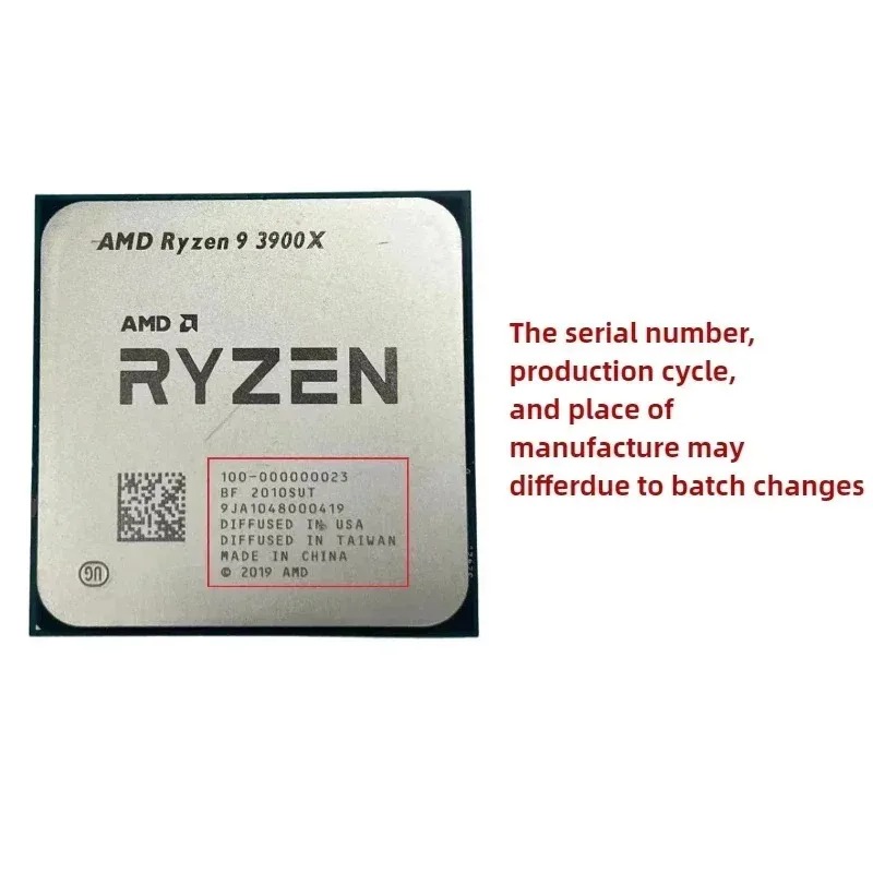 Procesador AMD Ryzen 9 R9 3900 - Amd Cpu Ryzen 9 reseña y precio